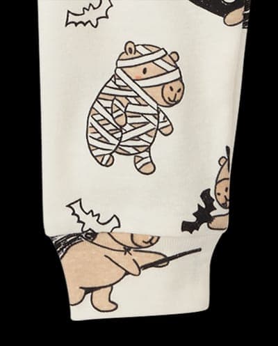 Baby And Toddler Halloween Capybara Snug Fit Cotton Pajamas 4