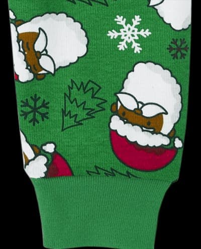 Baby And Toddler Glow In The Dark Christmas Long Sleeve Nice List Snug Fit Cotton Pajamas 2
