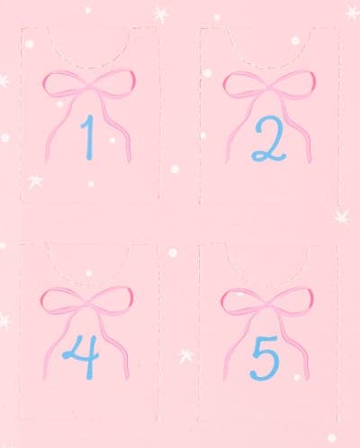 Girls Charm Necklace And Bracelet 12-Day Holiday Advent Calendar 3