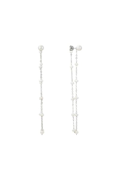 Untamed Petals Lara Pearl Drop Earrings 1