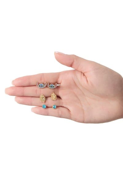 Disney Lilo And Stitch 3 Piece Earring Set 5
