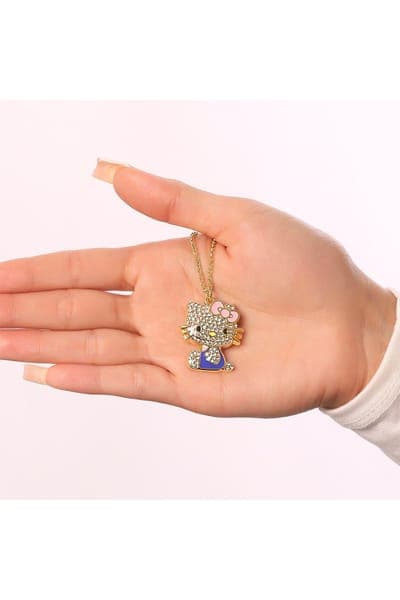 Hello Kitty Crystal Pendant Necklace 31