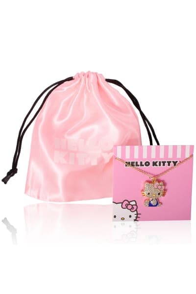 Hello Kitty Crystal Pendant Necklace 32