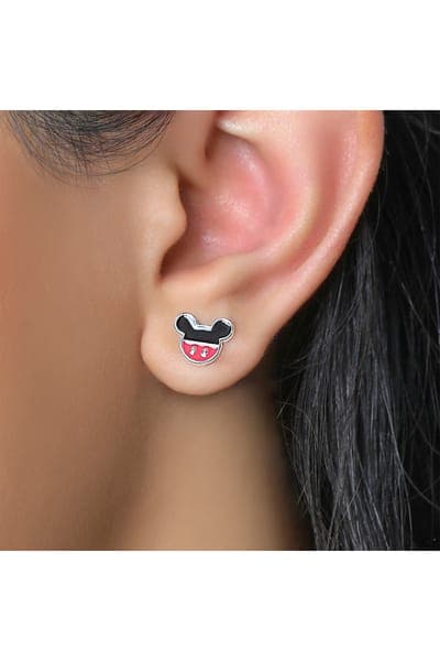 Disney Mismatched Mickey And Minnie Mouse Earrings 4