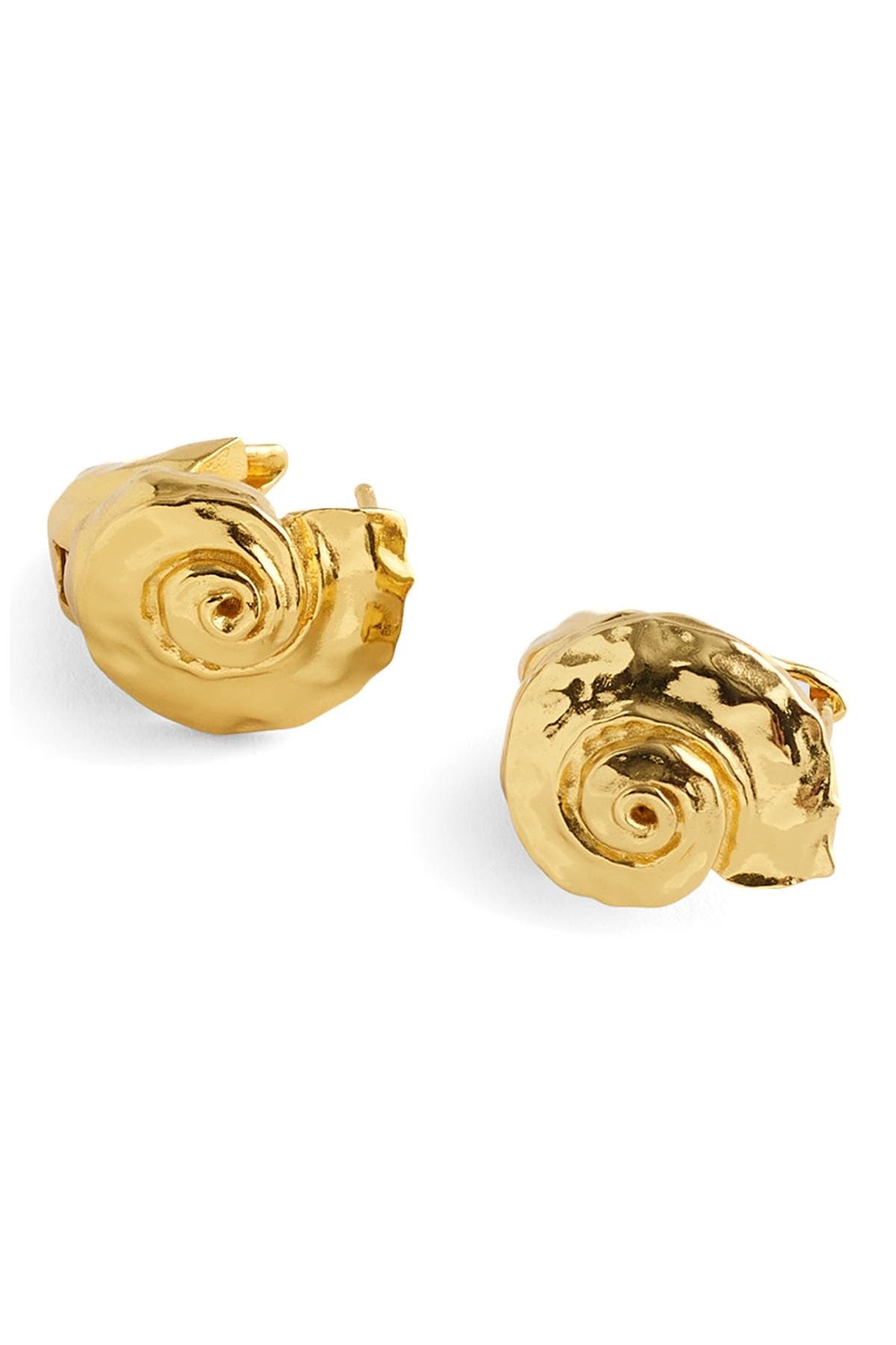 Madewell Shell Hoop Earrings