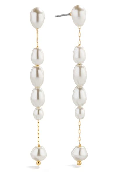 BaubleBar Cindy Linear Drop Earrings 1