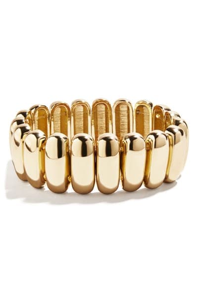BaubleBar Keira Ribbed Stretch Bracelet 1