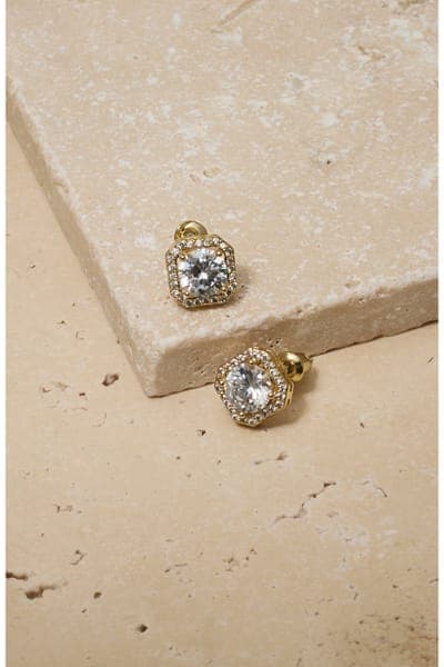 Untamed Petals Adriana Crystal Stud Earrings 4