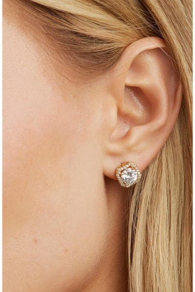 Untamed Petals Adriana Crystal Stud Earrings 5