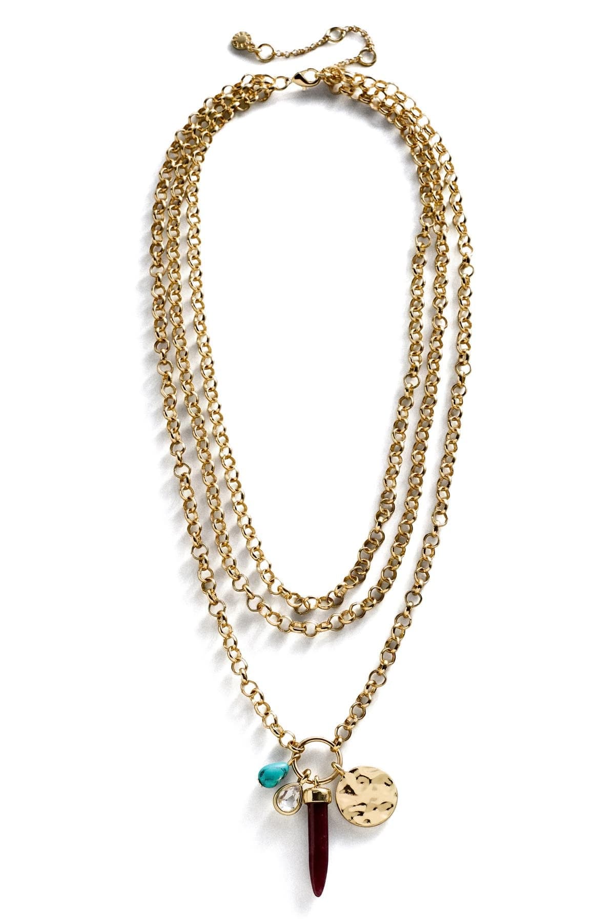 BaubleBar Layered Pendant Necklace