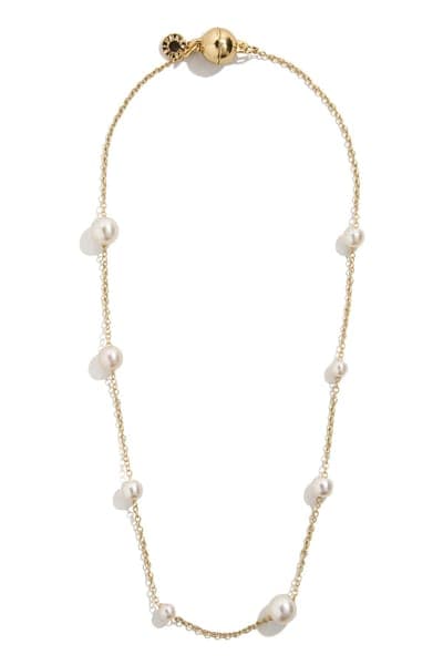 BaubleBar Match with Mama Imitation Pearl Necklace 8