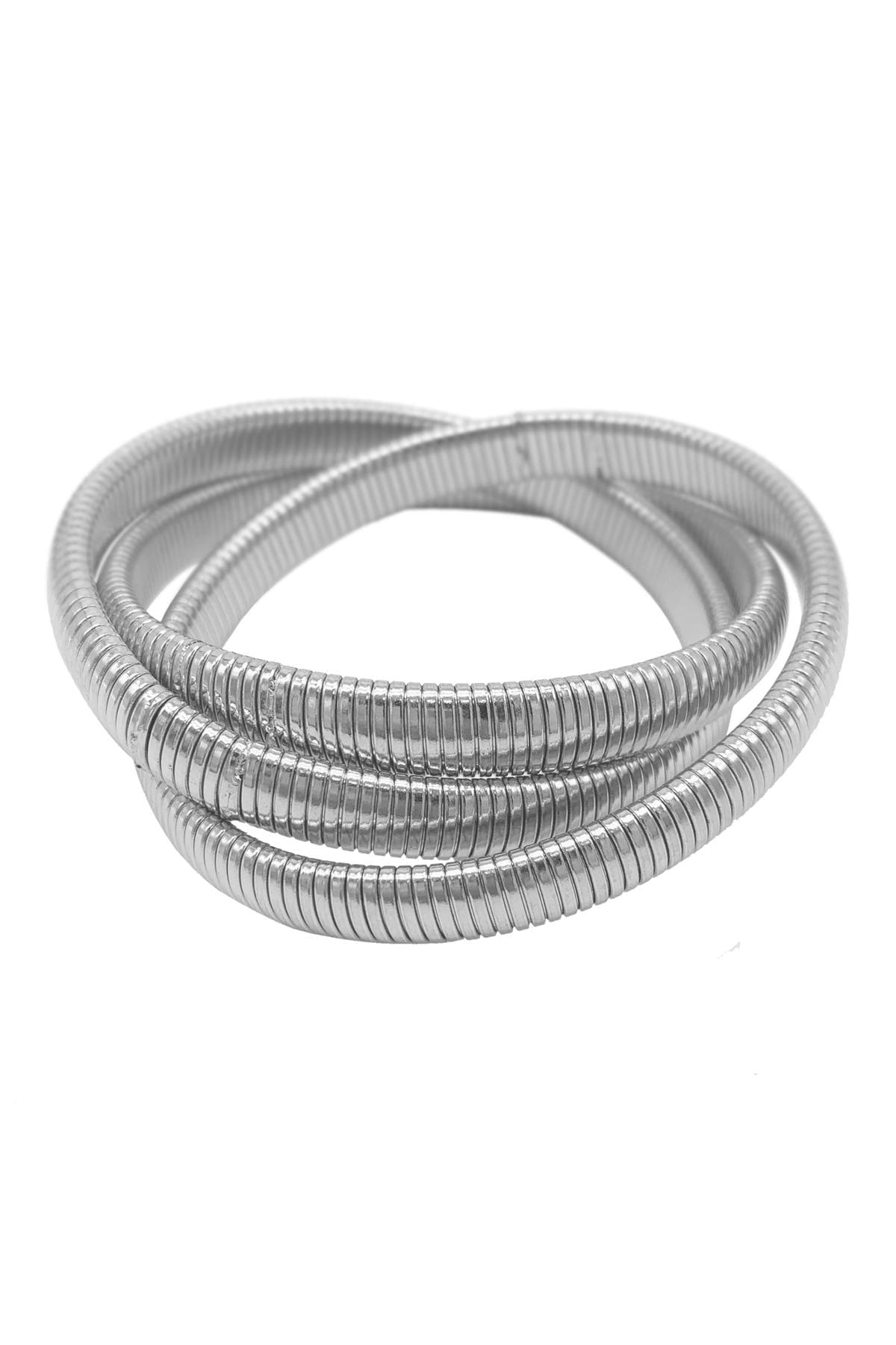 Adornia Omega Chain Triplet Bracelet