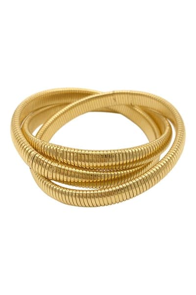 Adornia Omega Chain Triplet Bracelet 3