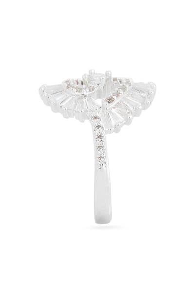 NORDSTROM RACK Mixed Cubic Zirconia Statement Ring 2
