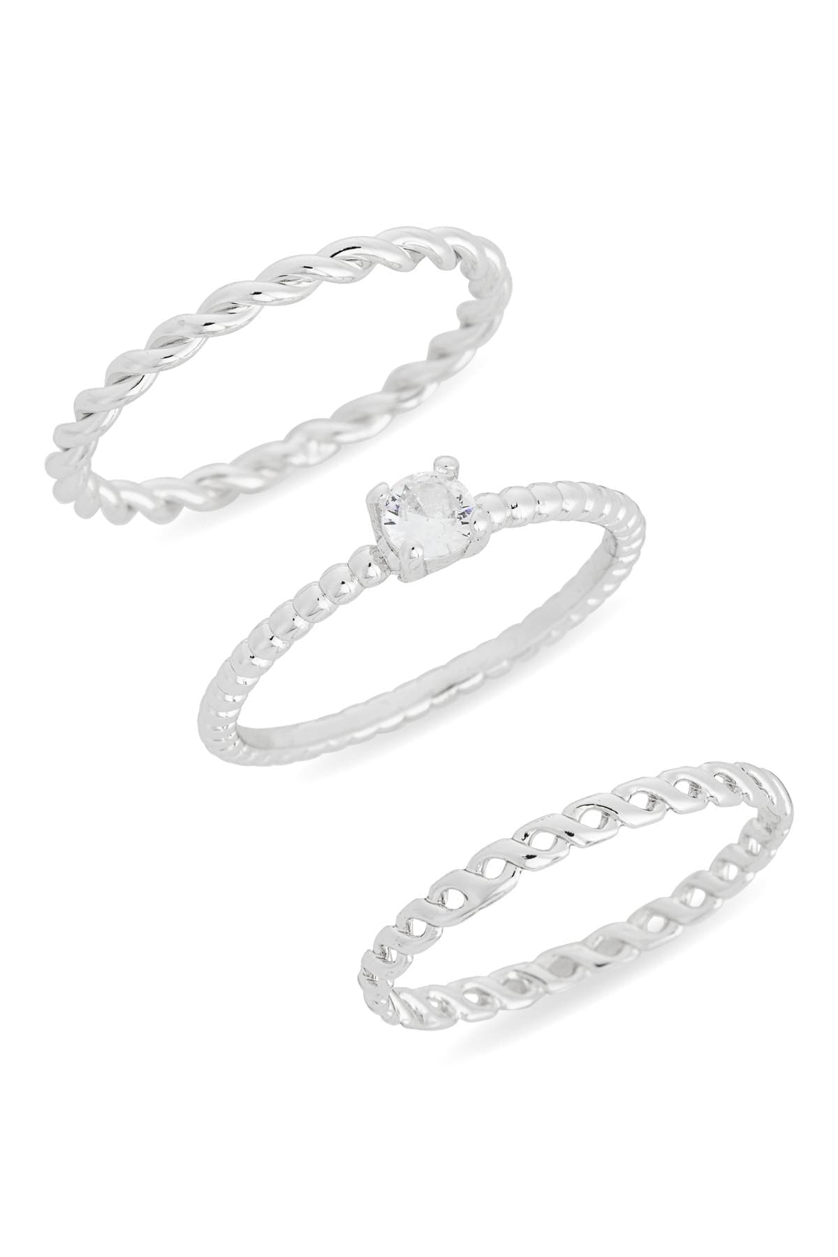 NORDSTROM RACK 3-Pack Assorted Rings