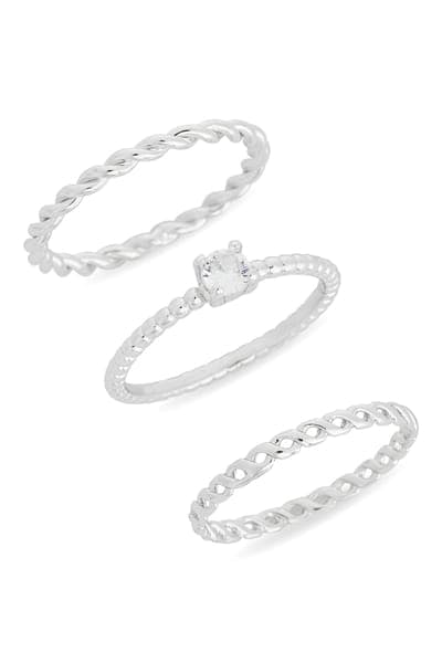 NORDSTROM RACK 3-Pack Assorted Rings 1