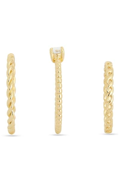 NORDSTROM RACK 3-Pack Assorted Rings 4