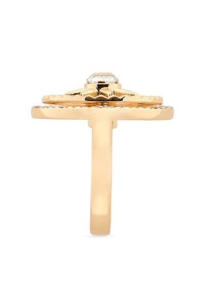 NORDSTROM RACK Cubic Zirconia Fluted Ring 2