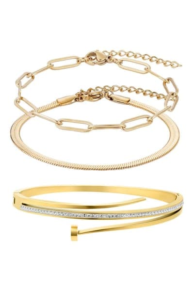 Adornia Set of 3 Assorted Bracelets 1