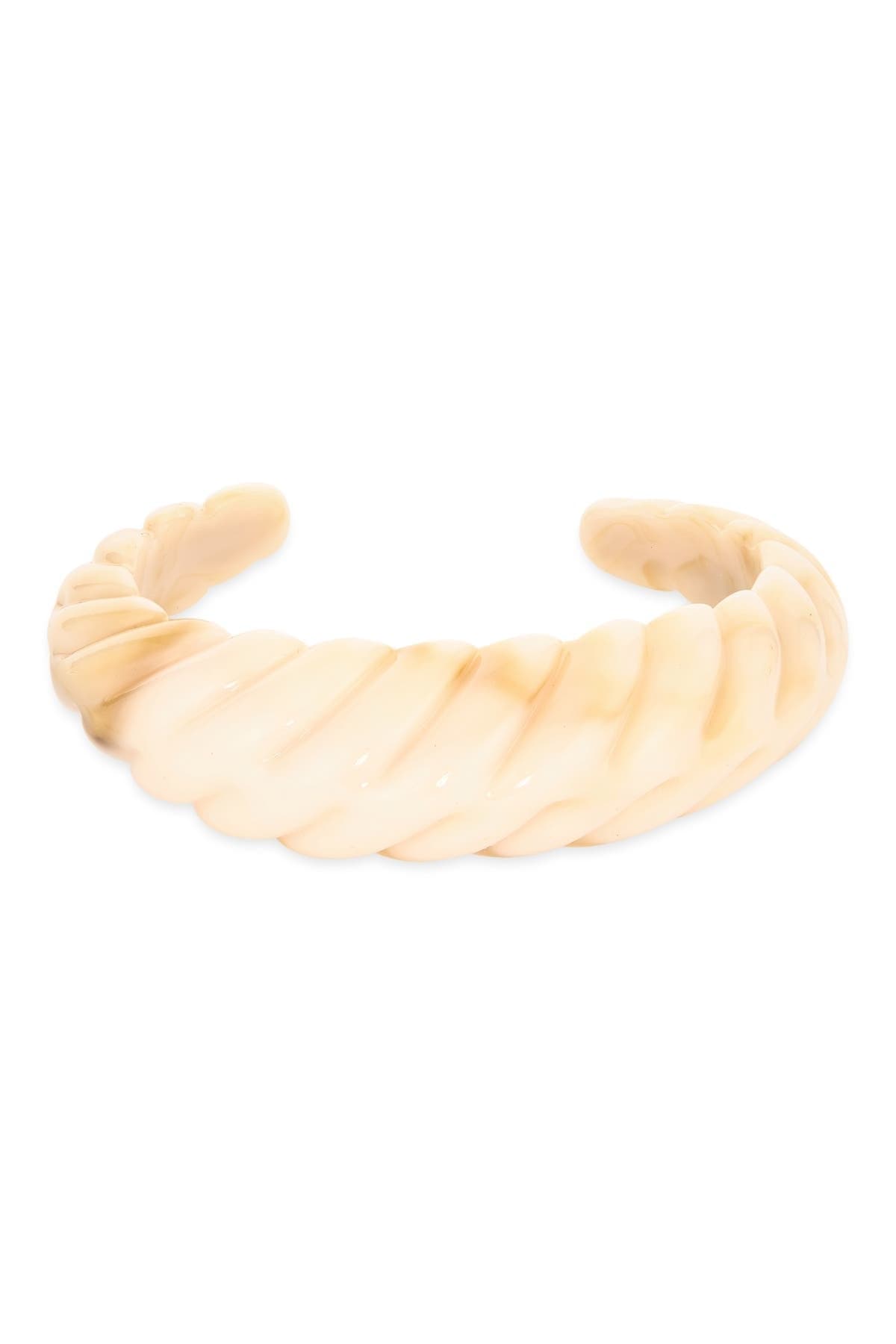 NORDSTROM RACK Twisted Acrylic Cuff Bracelet