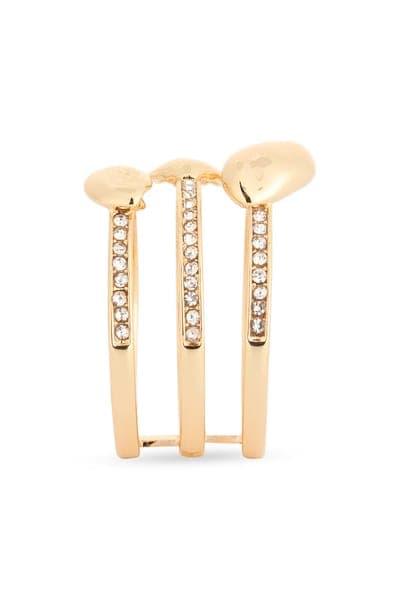 NORDSTROM RACK Set of 3 Shell Rings 2