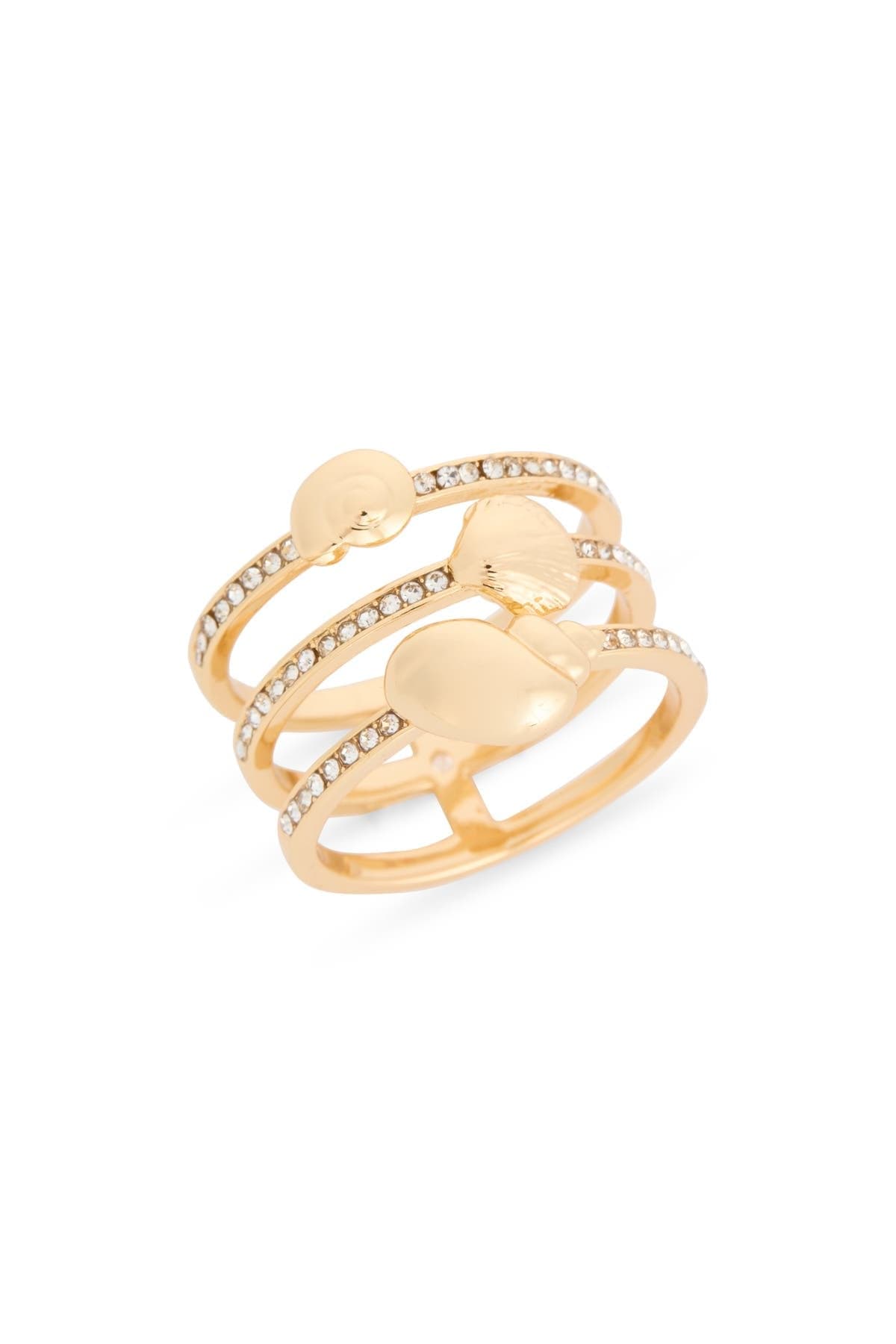 NORDSTROM RACK Set of 3 Shell Rings
