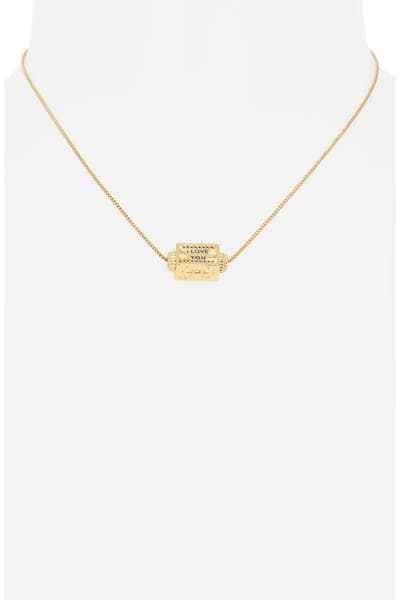 Leith Pavé Spinner Pendant Necklace 9