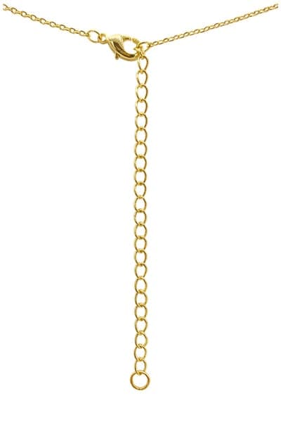 ADORNIA FINE 14K Yellow Gold Plated Sterling Silver Birthstone Pendant Necklace 2
