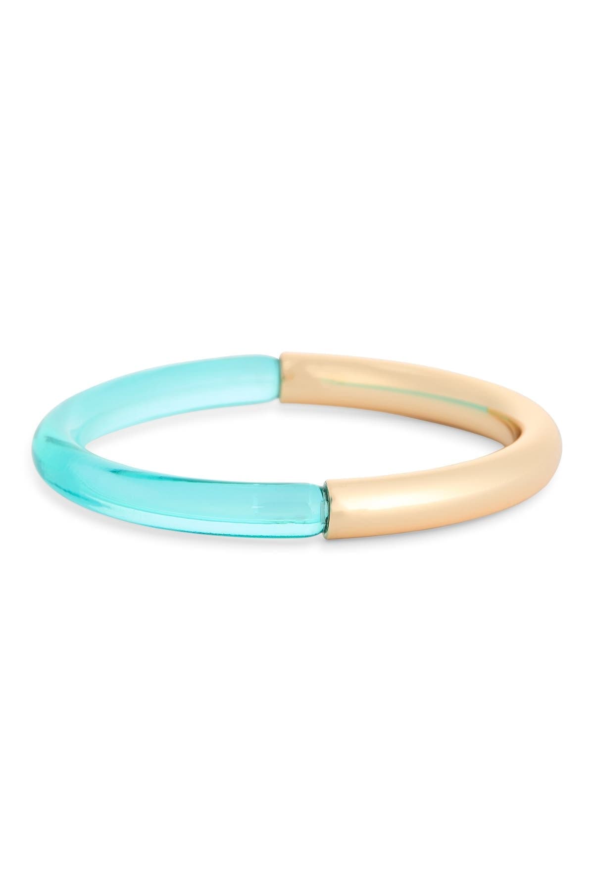 NORDSTROM RACK Resin & Metal Bangle Bracelet