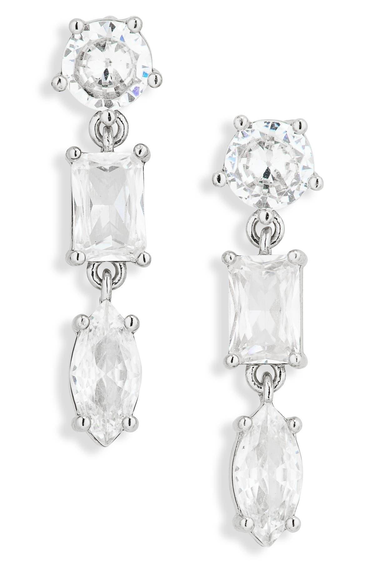 NORDSTROM RACK Cubic Zirconia Drop Earrings