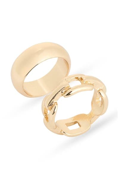 Leith Set of 2 Assorted Rings 3