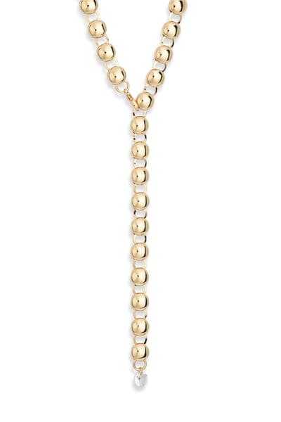 NORDSTROM RACK Cubic Zirconia Y-Necklace 3