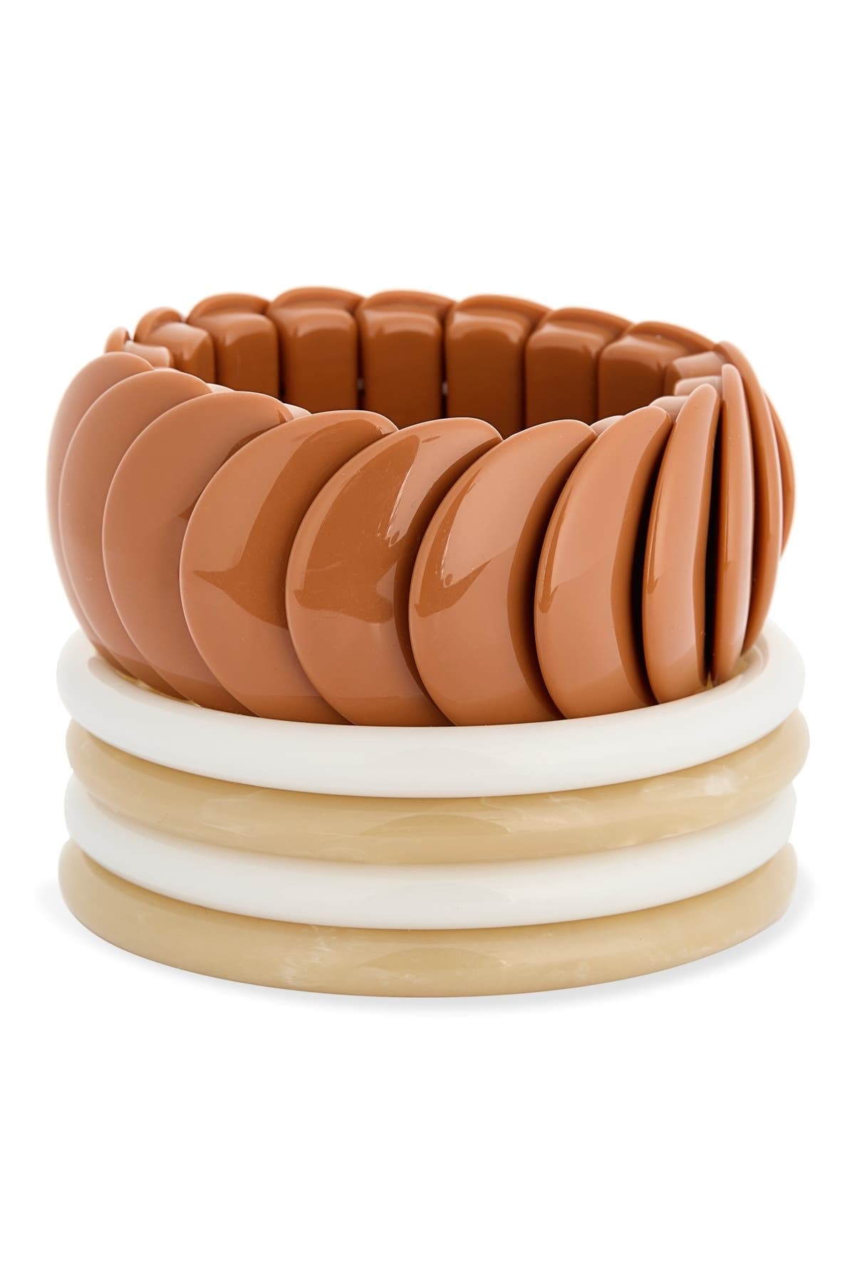 NORDSTROM RACK 5-Piece Resin Stretch Bracelet Set