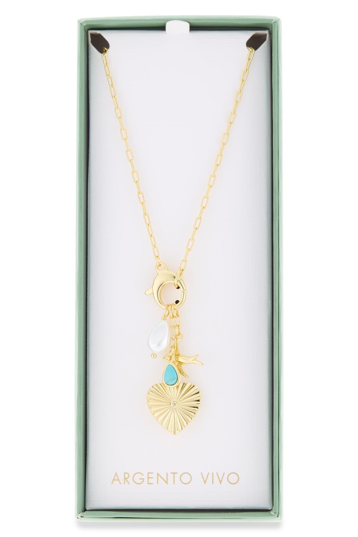 ARGENTO VIVO Chunky Charm Necklace