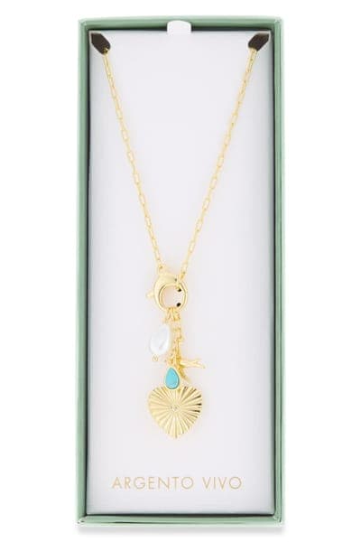 ARGENTO VIVO Chunky Charm Necklace 1
