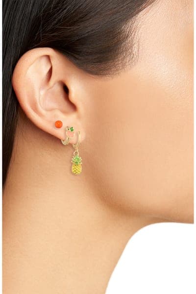 Leith 6-Pack Citrus Assorted Earrings 2