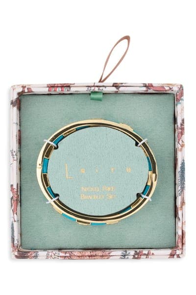 Leith Tile Bracelet & Bangle Set 4