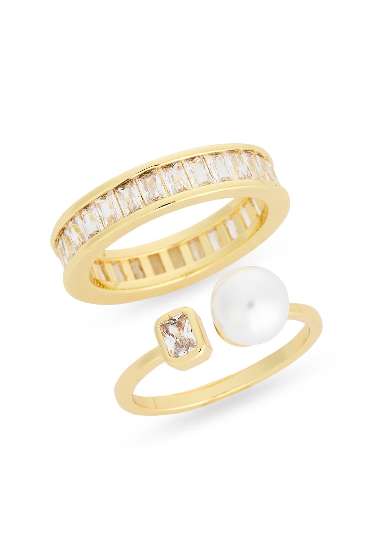 NORDSTROM RACK Demi-Fine 2-Pack Assorted Rings