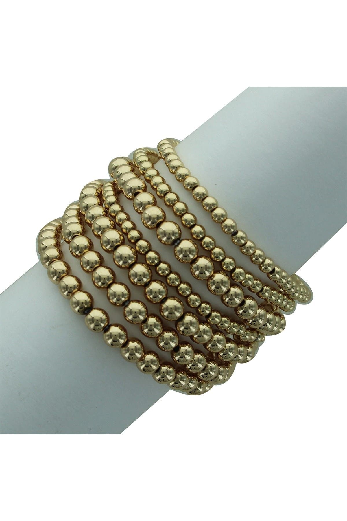 OLIVIA WELLES Larea Beaded Wrap Bracelet