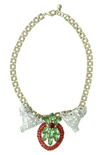 OLIVIA WELLES Mistletoe Time Necklace 1