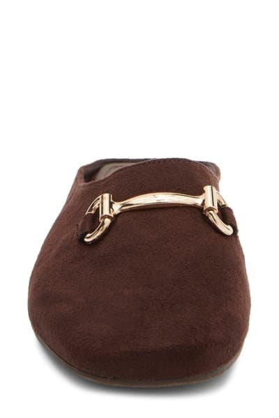 Wild Diva Lounge Paisley Mules — Brown 5