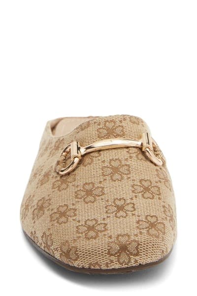 Wild Diva Lounge Paisley Mules — Brown Floral 3