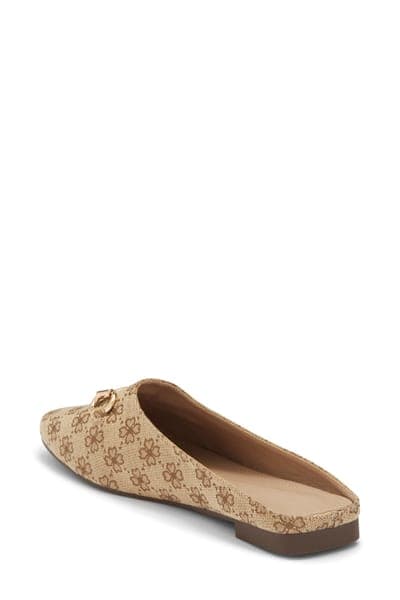 Wild Diva Lounge Paisley Mules — Brown Floral 2
