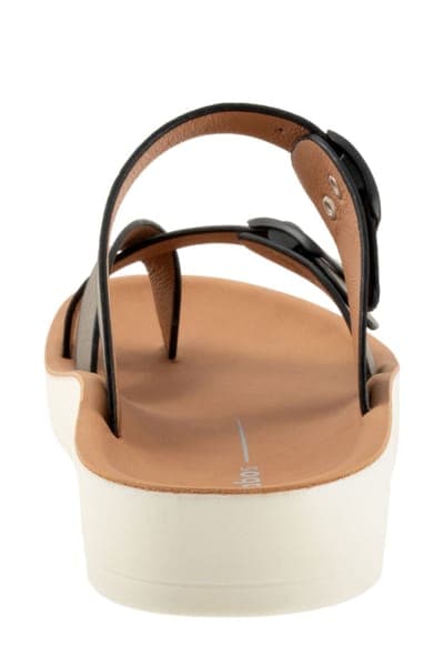 Los Cabos Nin Double Buckle Slide Sandal — Khaki 8