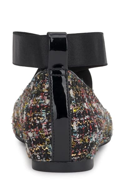 Jessica Simpson Manday Ankle Strap Ballet Flat — Black 4