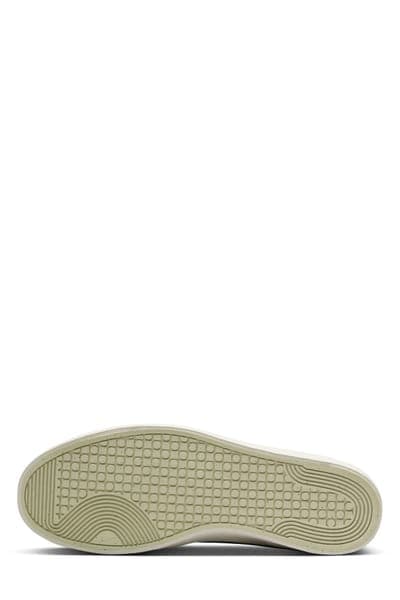 Nike Court Shot Low Top Sneaker — Coconut Milk/Midnight Navy 5
