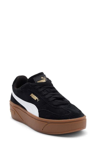 Puma Club II Era Platform Sneaker — Puma Black/Puma White 1