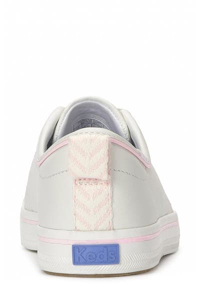 Keds® Cruise Leather Sneaker — White/Pink B 3