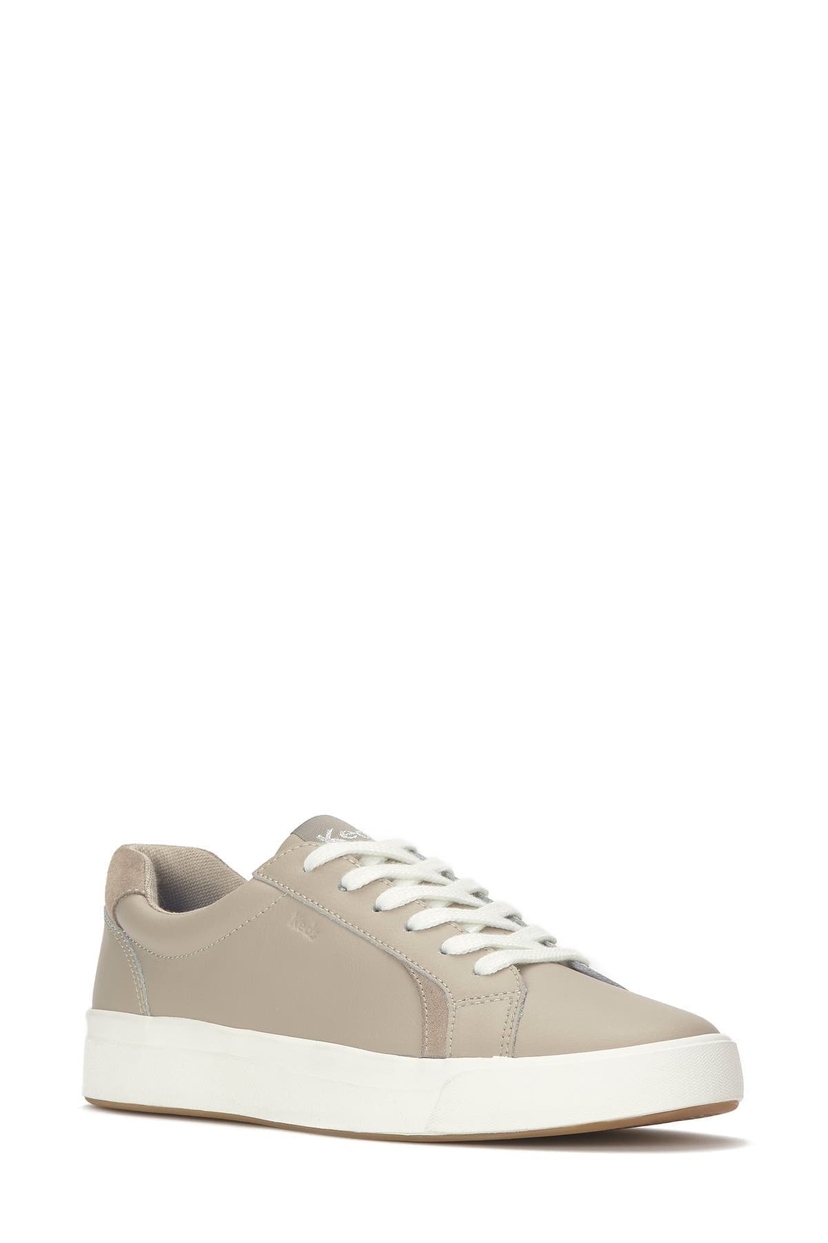 Keds Pursuit Leather Sneaker — Taupe