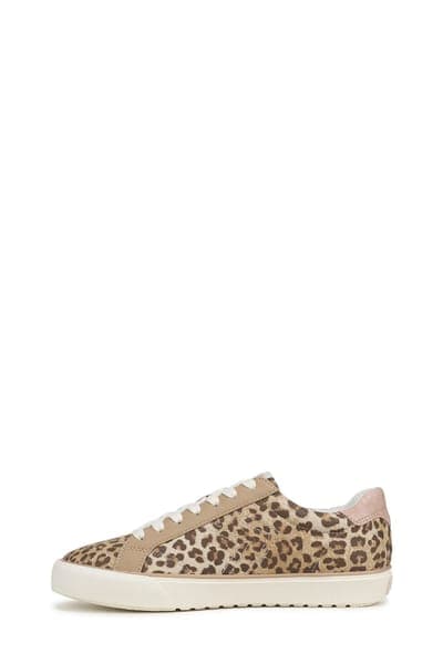 Dr. Scholl's Offline Lace Up Sneaker — Tan Leopard Faux Leather 8